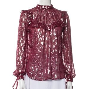 Veronica Beard Silk Blouse
Red